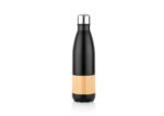 Botella en Acero y Bambú 500ml